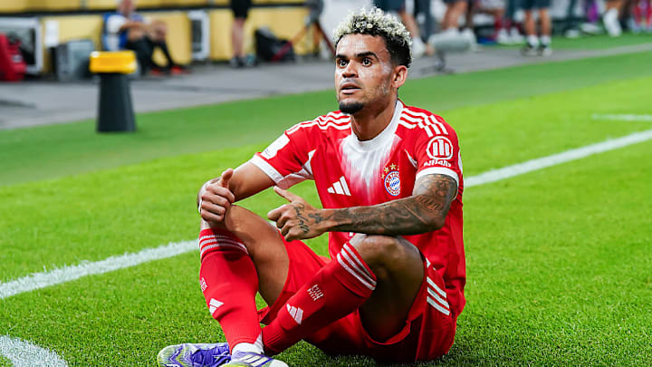 Luis Diaz erzielte in seinem ersten Bayern-Pflichtspiel gleich seinen ersten Treffer