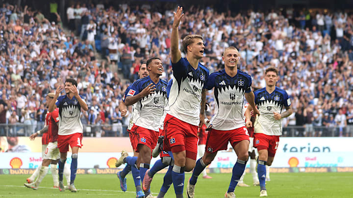 Luka Vuskovic erzielte das erste HSV-Tor in der Bundesliga seit sieben Jahren.