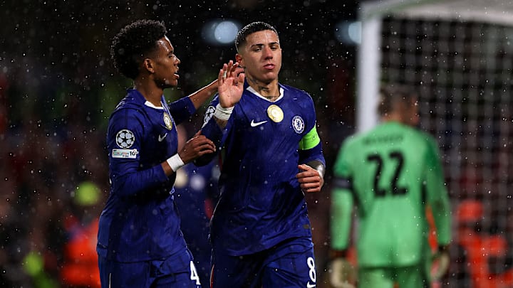 Enzo Fernandez und Estevao jubeln auch in der Champions League