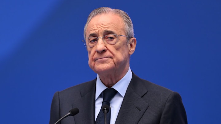 Florentino Pérez, presidente del Real Madrid.