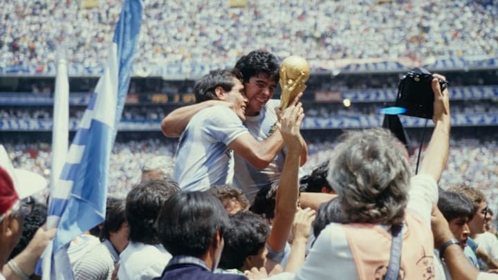 Maradona y Argentina se coronaron en México 86.