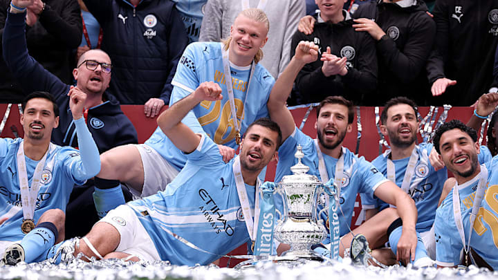 El Manchester City se proclamó campeón de la FA Cup. El Manchester City se proclamó campeón de la FA Cup.