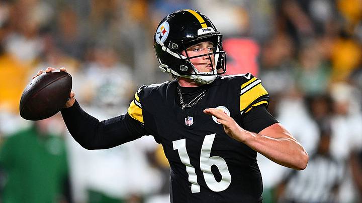 El mariscal de campo novato de los Steelers, Drew Allar, registró números impresionantes durante la pretemporada.