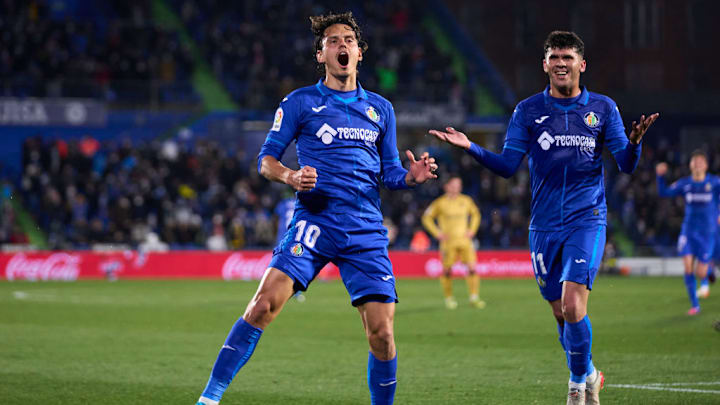 Enes Ünal Carles Alena Getafe Atlético de Madrid LaLiga
