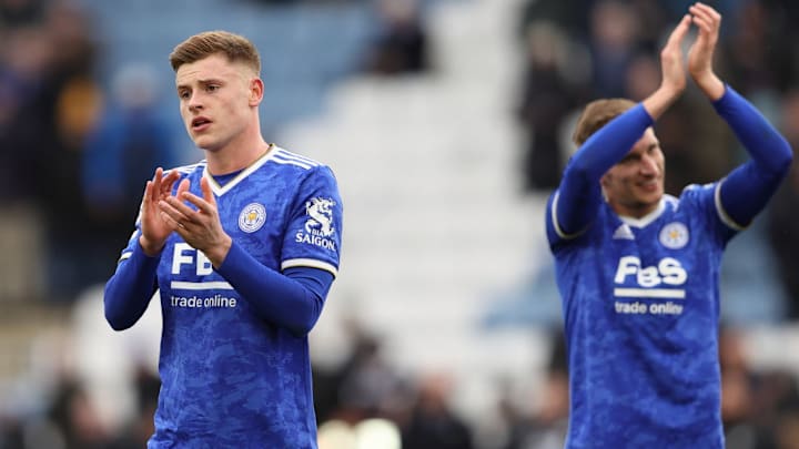 Harvey Barnes Leicester City Leeds United Premier League