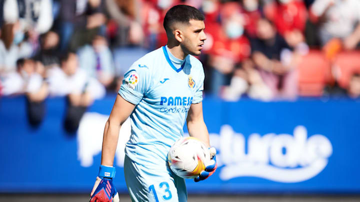 Gerónimo Rulli Villarreal Juventus Champions League