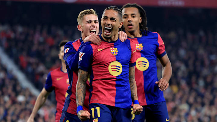 Raphinha, Fermin Lopez, Jules Kounde