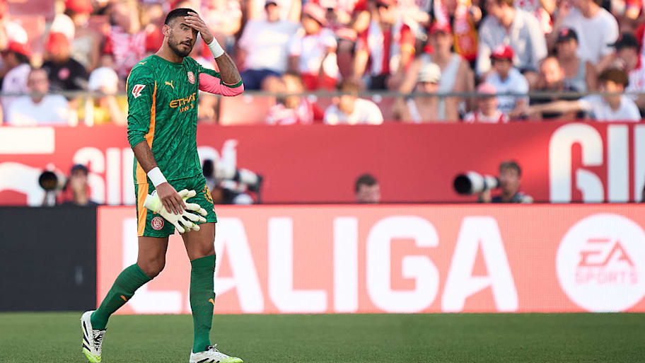 Girona’s Paulo Gazzaniga had a day to forget in La Liga’s first match of the season. | Pablo Rodriguez/Quality Sport Images/Getty Images