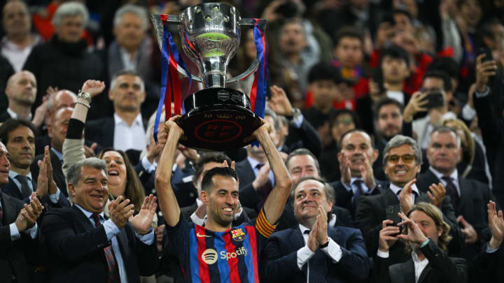 Sergio Busquets, Joan Laporta