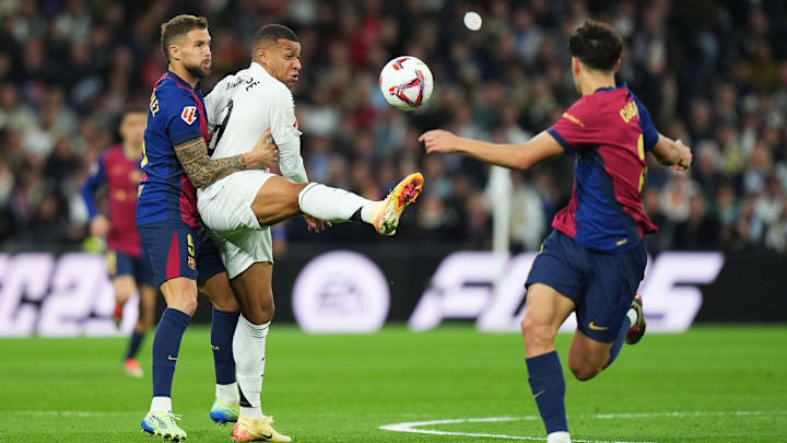 Kylian Mbappe, Inigo Martinez, Pau Cubarsi