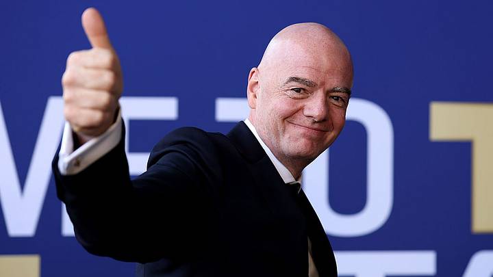Gianni Infantino, presidente de la FIFA Gianni Infantino, presidente de la FIFA