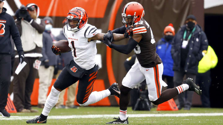Cleveland Browns safety John Johnson III fires up the Bengals' trash talk ahead of Week 14. Cleveland Browns safety John Johnson III fires up the Bengals' trash talk ahead of Week 14.