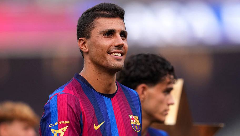 Rodri, Gordon Barcelona Shirt Numbers Confirmed After Last-Gasp Registrations