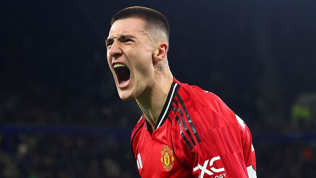 Benjamin Šeško on the pitch