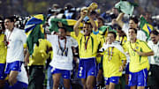 Brasil celebra el título de 2002, el último en su historia