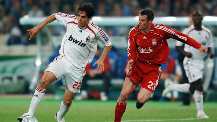 Jamie Carragher, Kaka