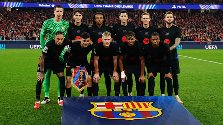 SL Benfica v FC Barcelona - UEFA Champions League 2024/25 Round of 16 First Leg
