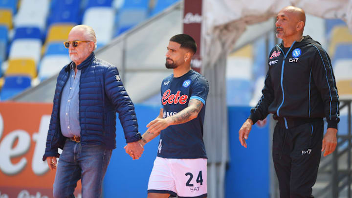 Luciano Spalletti, Aurelio De Laurentiis, Lorenzo Insigne