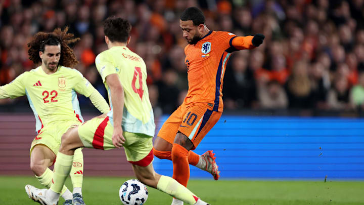 Marc Cucurella, Memphis Depay, Pau Cubarsi