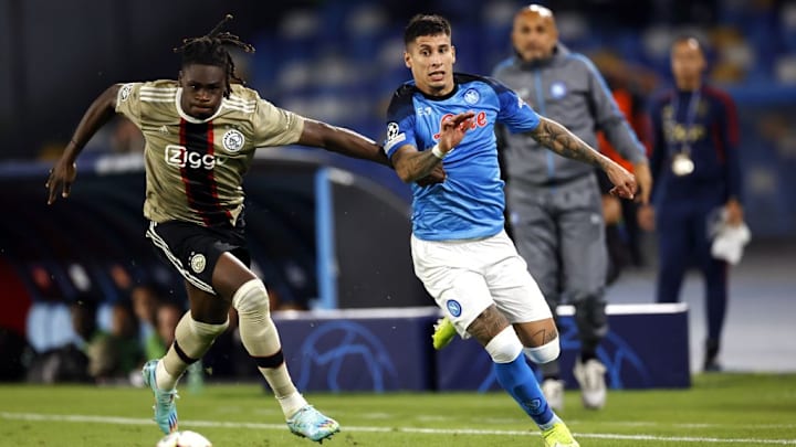 UEFA Champions League group A"SSC Napoli v Ajax Amsterdam"