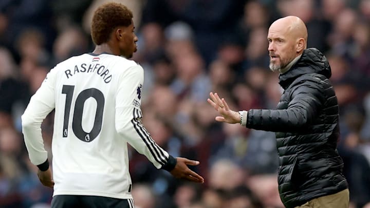 Erik ten Hag, Marcus Rashford