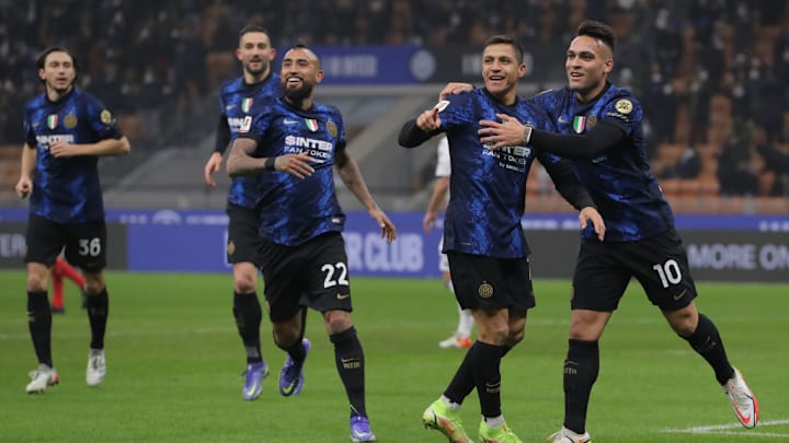 Alexis Sanchez Série A Inter de Milão Venezia
