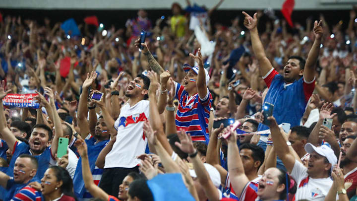 TOPSHOT-FBL-SUDAMERICANA-FORTALEZA-CORINTHIANS