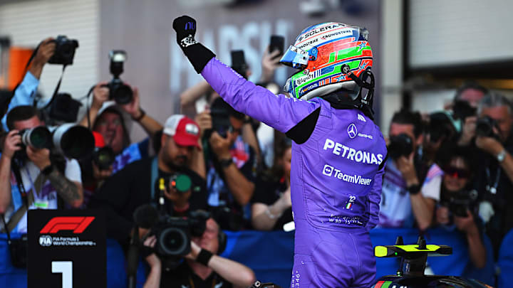 Kimi Antonelli obtuvo la pole para el GP Miami.