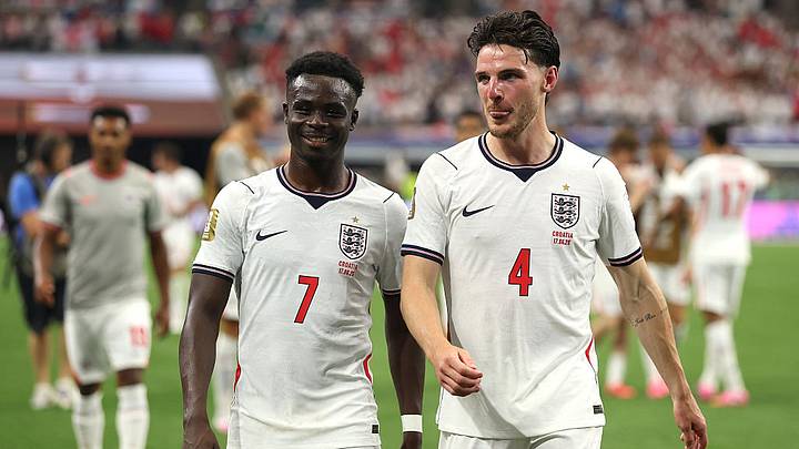 Declan Rice y Bukayo Saka, dos de los jugadores más valiosos de la Premier en el Mundial 2026. Declan Rice y Bukayo Saka, dos de los jugadores más valiosos de la Premier en el Mundial 2026.