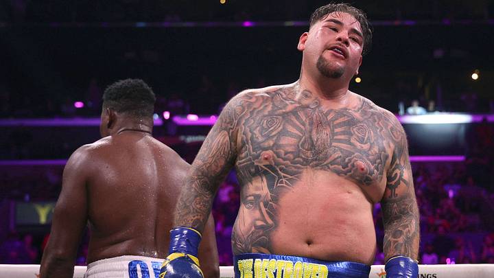 Andy Ruiz cae ante Damian Knyba Andy Ruiz cae ante Damian Knyba