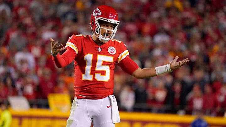 Kansas City Chiefs quarterback Patrick Mahomes weighs in on the neutral site rule change for the AFC Championship Game. Kansas City Chiefs quarterback Patrick Mahomes weighs in on the neutral site rule change for the AFC Championship Game.