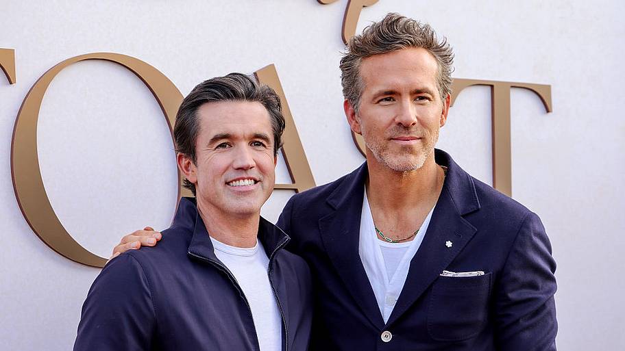 Rob McElhenney and Ryan Reynolds attend the Walt Disney Company's Emmy Season Toast to TV at Soho House Holloway.