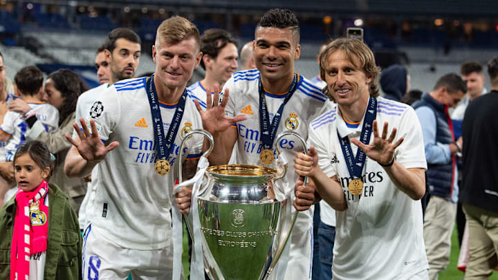 Toni Kroos, Casemiro, Luka Modric