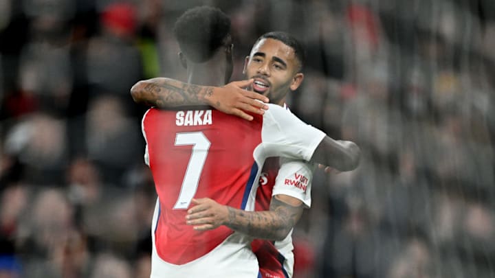 Bukayo Saka, Gabriel Jesus