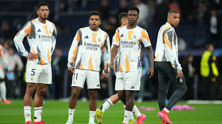 Jude Bellingham, Rodrygo, Vinicius Junior, Kylian Mbappe