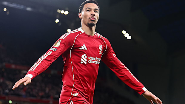 Hugo Ekitike of Liverpool