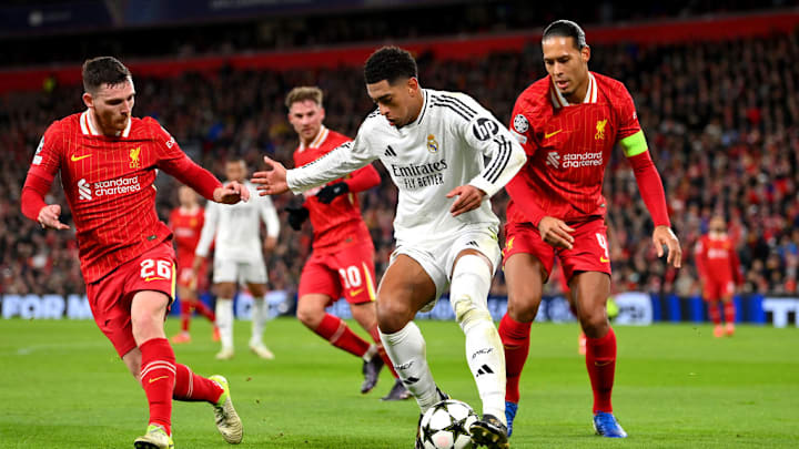 Jude Bellingham, Virgil van Dijk, Andrew Robertson