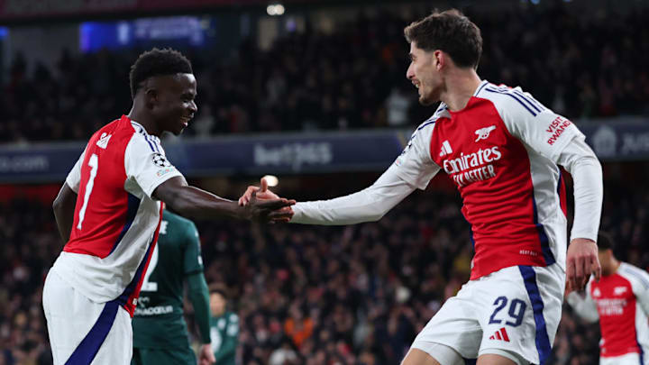Kai Havertz, Bukayo Saka