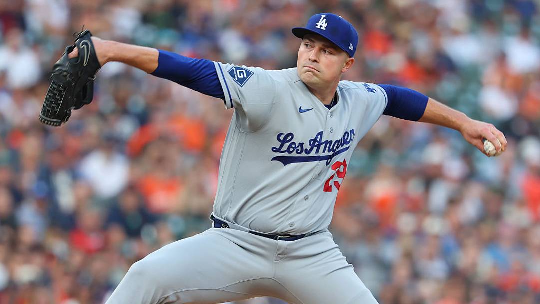 Tarik Skubal tiene una efectividad de 3.38 en cuatro aperturas con los Dodgers tras ser adquirido de los Tigers en la fecha límite de traspasos.