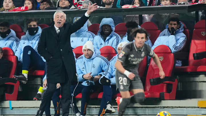 Carlos Ancelotti head coach, Vinicius Junior