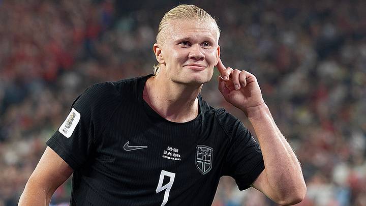 Erling Haaland has a sensational record for the national team.