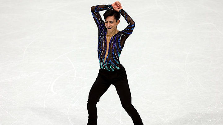 Donovan Carrillo en el programa técnico de Milano-Cortina 2026.