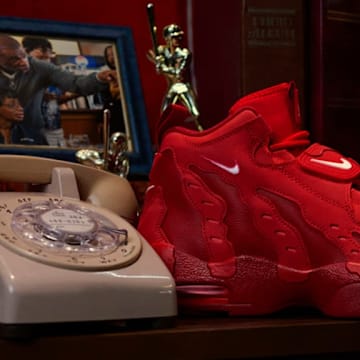 The Nike Air DT Max '96 in the "Love Letter to Connie" colorway.