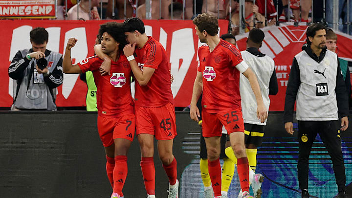 Thomas Mueller, Aleksandar Pavlovic, Serge Gnabry