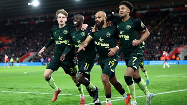 Bryan Mbeumo, Mads Roerslev, Yoane Wissa, Kevin Schade