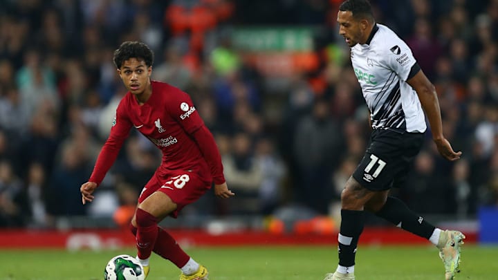 Liverpool v Derby County - Carabao Cup Third Round
