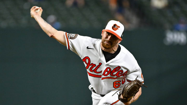 The Baltimore Orioles have outrighted a relief pitcher to Triple-A. The Baltimore Orioles have outrighted a relief pitcher to Triple-A.