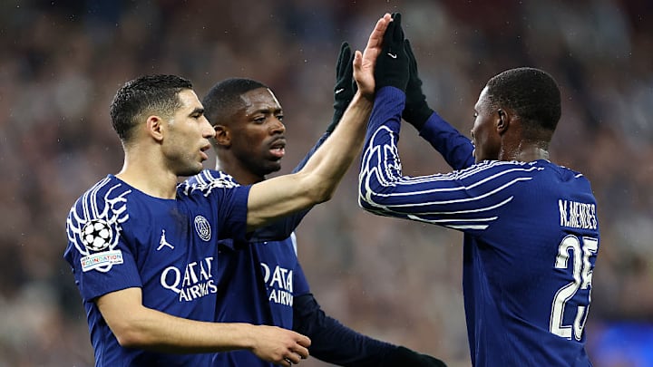 Nuno Mendes, Ousmane Dembele, Achraf Hakimi