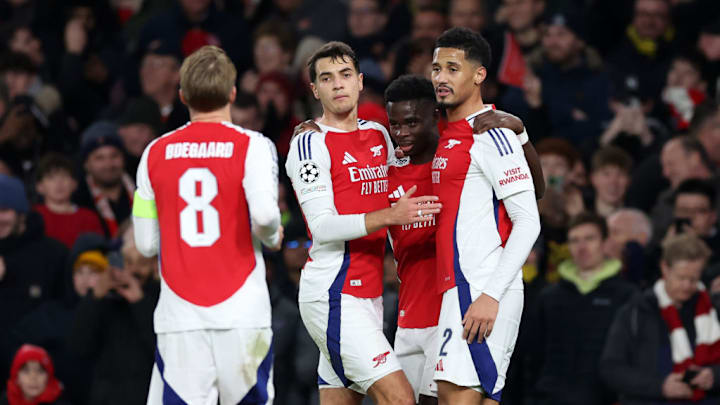 Bukayo Saka, Martin Odegaard, William Saliba, Jakub Kiwior