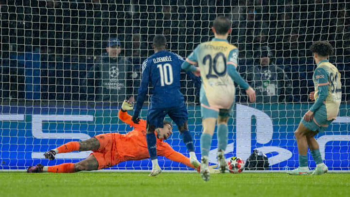 Ousmane Dembélé, Ederson Moraes - Soccer Goalkeeper - Born 1993